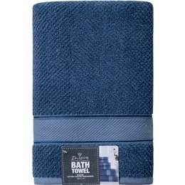 Inspire Premium Bath Towel Blue  Each