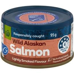 Woolworths Salmon Naturally Smoked 95g