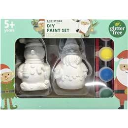 Christmas Diy Paint Your Own Plaster Kit Each