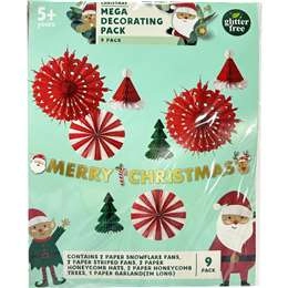 Christmas Mega Decorating Pack  9 Pack