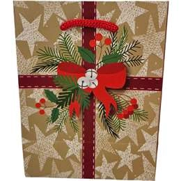 Christmas Gift Bag Present Small 2 Pack