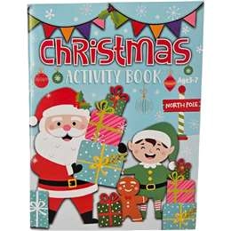 Christmas Activity Book  Each