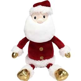 Christmas Plush Santa  Each