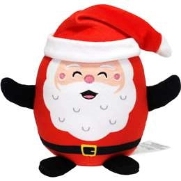 Christmas Squishy Plush Santa  Each