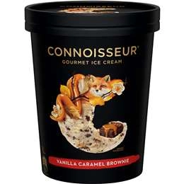 Connoisseur Ice Cream Vanilla Caramel Brownie 1l