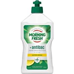 Morning Fresh Antibacterial Dishwashing Liquid Active Lemon 350ml