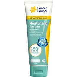 Cancer Council Moisture Sunscreen Spf 50+  110ml