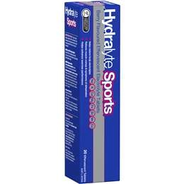 Hydralyte Sports Effervescent Tablets Berry 20 Pack