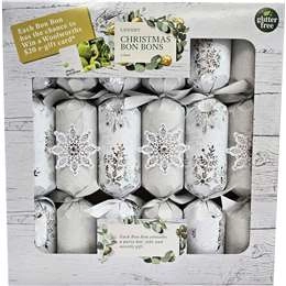 Christmas Bon Bons Luxury Silver 6 Pack