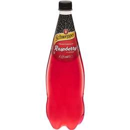 Schweppes Traditional Raspberry Soft Drink Bottle 1.1l