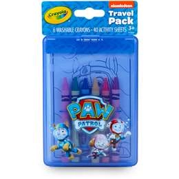 Crayola Crayon Travel Pack Paw Patrol Each