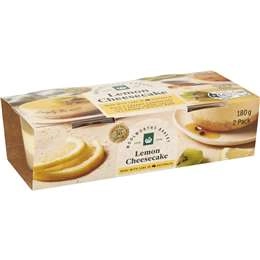 Woolworths Lemon Cheesecake 2 Pack