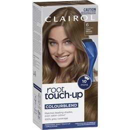 Clairol Root Touch Up Permanent 6 Light Brown Hair Colour Each