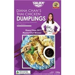 Golden Wok Diana Chan Thai Chicken Dumpling 230g