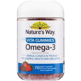 Nature's Way Vitagummies Omega-3 110 Pack