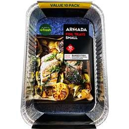 Armada Bbq Foil Trays Small 10 Pack