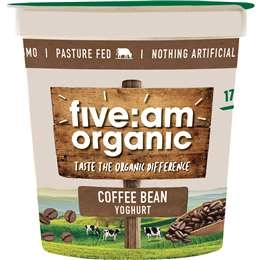 Five:am Organic Coffee Bean Yoghurt 170g