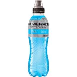 Powerade Mountain Blast Zero Sports Drink Sipper Cap 600ml