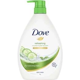 Dove Refreshing Body Wash Cucumber & Green Tea 1 L