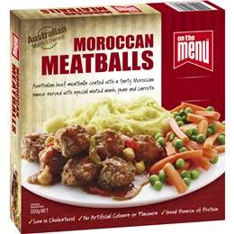 On The Menu Moroccan Meat Balls  320g