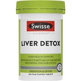 Swisse Ultiboost Liver Detox Tabs 120 Pack