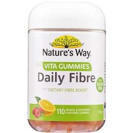 Nature's Way Vitagummies For Adults Daily Fibre 110 Pack