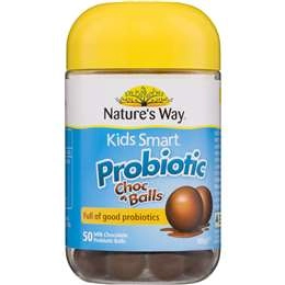 Nature's Way Kids Smart Probiotic Choc Balls 50 Pack