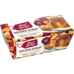 Aunt Betty's Golden Syrup Steamy Puds 2x95g