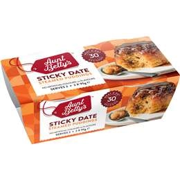 Aunt Betty's Sticky Date Steamy Puds 2x95g