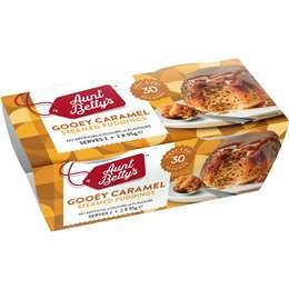 Aunt Betty's Gooey Caramel Steamy Puds 2x95g