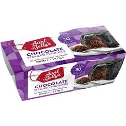 Aunt Betty's Chocolate Steamy Puds 2x95g