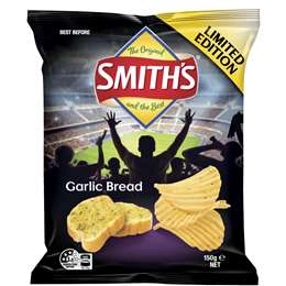 Smith's Crinkle Cut Garlic Bread 150g