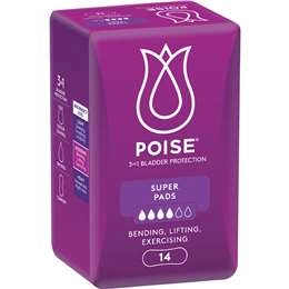 Poise Pads For Bladder Leaks Super 14 Pack