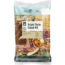 Woolworths Asian Style Salad Kit  350g