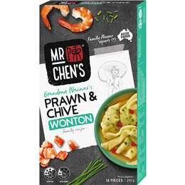 Mr Chen's Chive & Prawn Wonton 240g