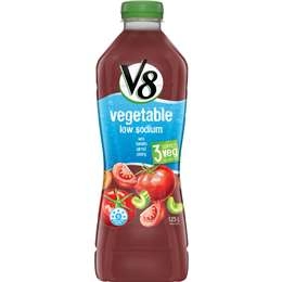 V8 Vegetable Juice Low Sodium 1.25l