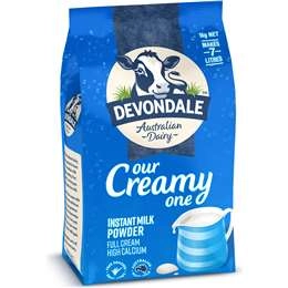 Devondale Full Cream Milk Powder Long Life Uht 1kg