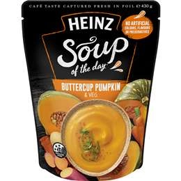 Heinz Soup Of The Day Buttercup Pumpkin & Veg Soup Pouch 430g