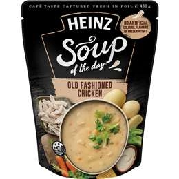 Heinz Soup Of The Day Old Fashioned Chicken Soup Pouch 430g