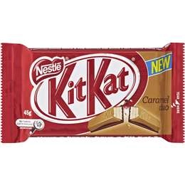 Kitkat Caramel Duo Chocolate Bar 45g