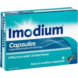 Imodium Diarrhoea Relief Capsules  8 Pack