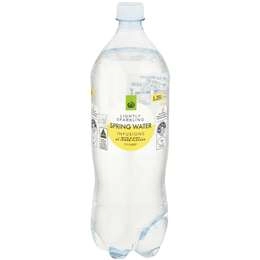 Woolworths Lightly Sparkling Water With Lemon 1.25l