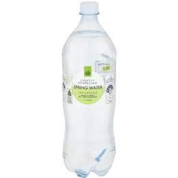 Woolworths Lightly Sparkling Lime Water 1.25l