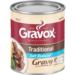 Gravox Traditional Salt Reduced Gravy Mix Tin 120g