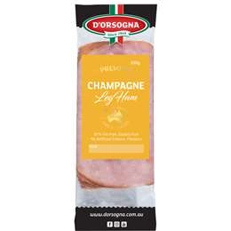 D'orsogna Deli Fresh Ham Champagne Leg 100g