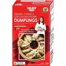 Golden Wok Diana Chan Szechuan Peppered Pork Dumpling 230g