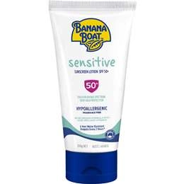 Banana Boat Sensitive Sunscreen Lotion Spf50+ 200g