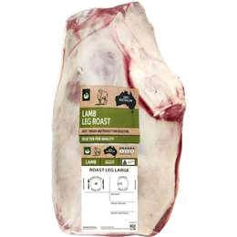  Lamb Leg Roast  1.8kg - 2.8kg