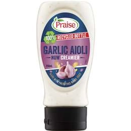 Praise Aioli Mayonnaise Deli Style Classic 250ml