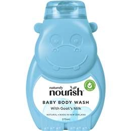 Naturely Nourish Baby Body Wash Goats Milk 275ml